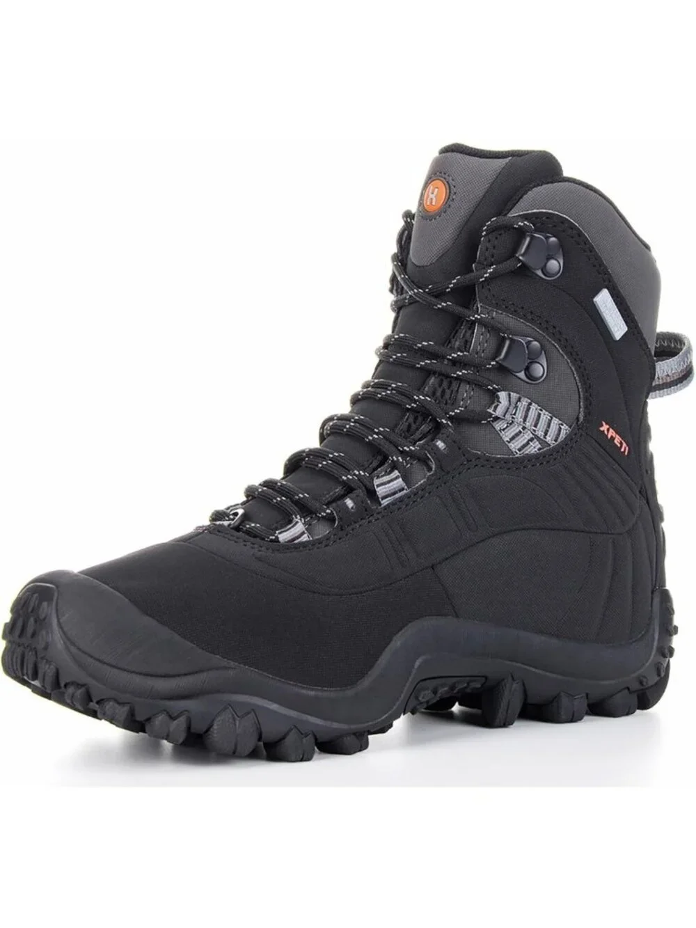 Lightweight Insulated Mid-Rise Hiking Boots for Men | Non-Slip Outdoor Footwear